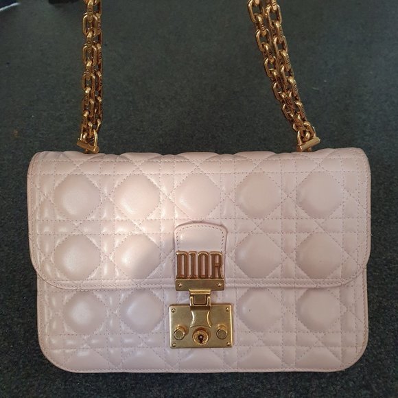 Dior Handbags - Soft Pink Dioraddict Leather Bag